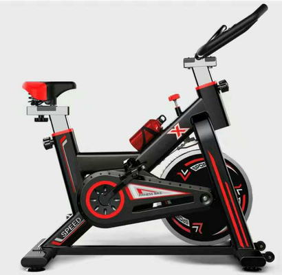 स्मार्ट जिम ब्लैक स्पिनिंग बाइक 3.5HP इंडोर व्यायाम चुंबकीय प्रतिरोध